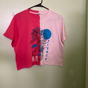 La Luna crop top shirt